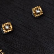 Gold Chaufulyu Earrings