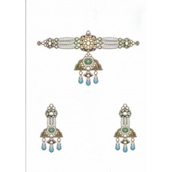 Pearl Guthani Mughal Carving Set