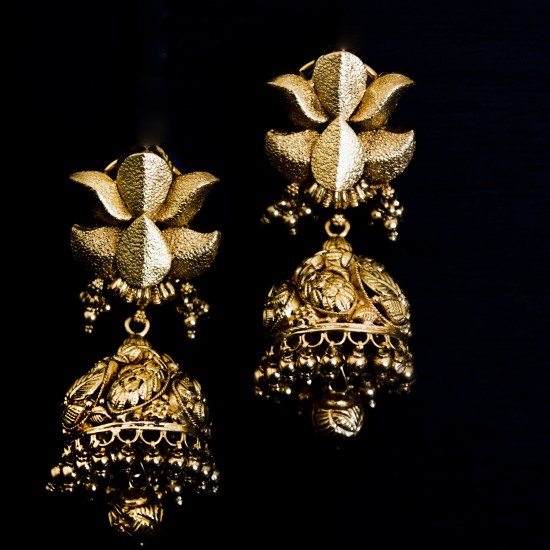 Gold Chitrela Earrings